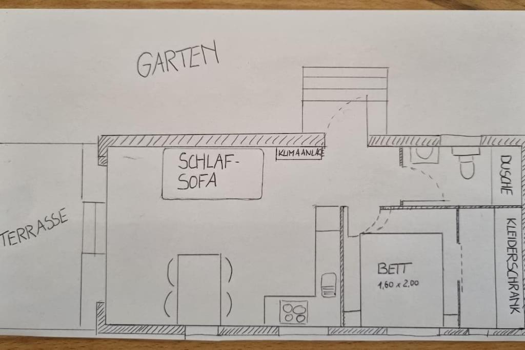 Chalet In Koeln - Tinyhouse Eksteriør bilde
